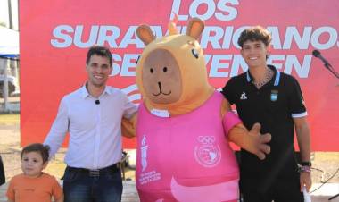 Rafaela: presentaron a Capi, la mascota de los Juegos ODESUR Santa Fe 2026