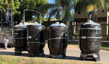 Santo Tomé: Provincia acelera una obra para que toda la ciudad tenga agua potable de calidad