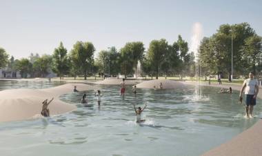 El intendente anunció que se realizará una reforma integral en el Parque Garay