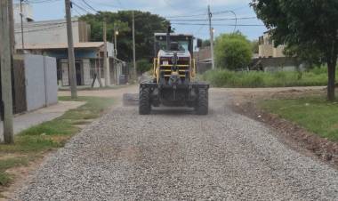 Se licitó la compra de material granular para avanzar con el Plan de Mejoramiento Vial