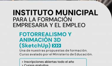 El IFEE abre inscripciones para el curso de Fotorrealismo y Animación 3D (SketchUp)