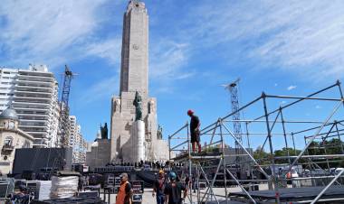 Rosario se prepara para vivir una noche histórica con Fito Páez en el Monumento a la Bandera