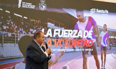Juegos Suramericanos 2026: se lanzó el Programa de Voluntariado en la sede Santa Fe