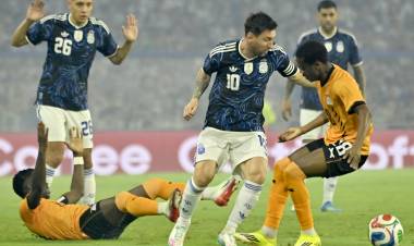 La Selección Argentina goleó a Zambia en un amistoso internacional