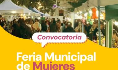 Convocatoria abierta para participar de la Feria Municipal de Mujeres Emprendedoras