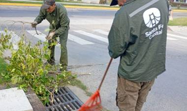 Se refuerzan las tareas preventivas ante un nuevo pronóstico de lluvia