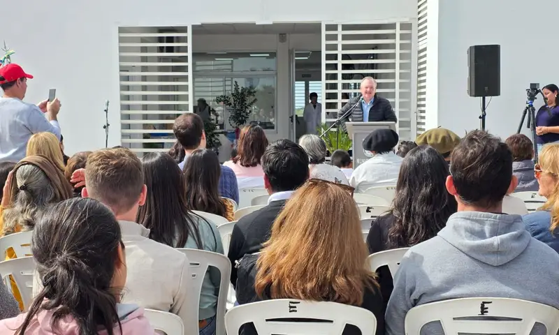 En un “hecho histórico” quedó inaugurado el nuevo edificio de la Esc. Rural N° 93 “La Emilia” con una inversión Provincial de $251 millones