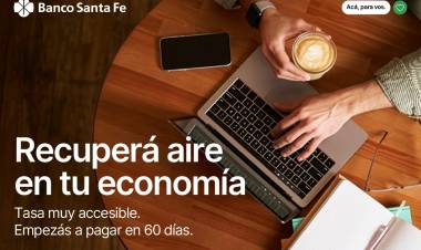 Plan de desendeudamiento provincial: el Banco Santa Fe ofrece hasta 60 cuotas, tasas preferenciales y 2 meses de gracia para refinanciar deudas de empleados públicos, privados y jubilados