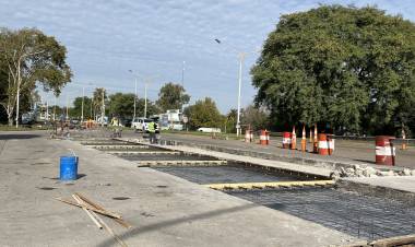 Bacheo en pavimento rígido: nuevos desvíos en la cabecera entrerriana