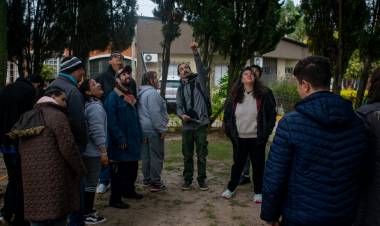 Se realizó una jornada de avistamiento de aves autóctonas en el Camping Municipal