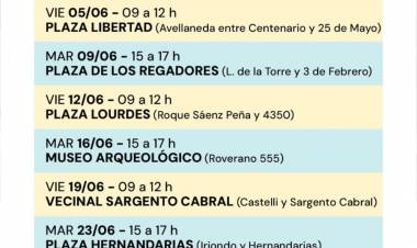 Eco Canje: la Municipalidad informa el cronograma de junio