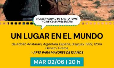 Este martes continúa el Ciclo de Cine con la proyección de “Un lugar en el mundo”