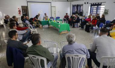 Distrito Este: Poletti encabezó la última reunión con vecinales del semestre