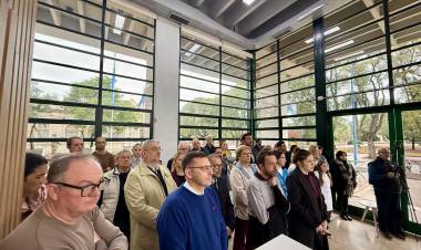 Calvo participó del 86 aniversario del Círculo de la Prensa de Rafaela