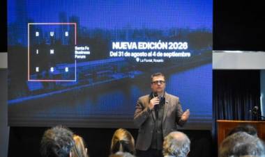 Se lanzó en Rosario la 3ª edición del Santa Fe Business Forum