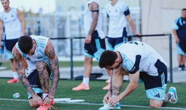 Messi y un mensaje antes del debut argentino en el Mundial: “Juntos”