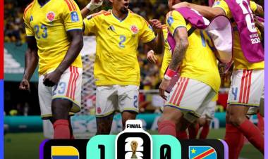 Colombia le ganó a República Democrática del Congo y lidera el Grupo K del Mundial 2026