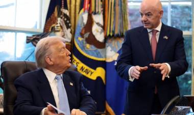 Trump entregará el trofeo de la final del Mundial 2026 junto a Gianni Infantino