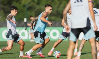 Argentina no cambia: práctica final en Kansas y luego viaje a Dallas para enfrentar a Jordania