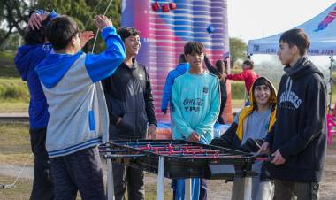 Juegos Suramericanos: vecinos de Centenario celebraron las obras de infraestructura que transformarán al barrio