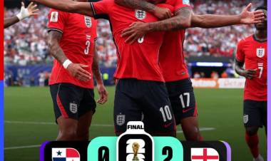 Inglaterra le ganó a Panamá y se clasifico como primero del Grupo L