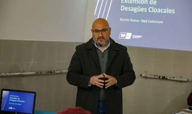 La Municipalidad avanza con el proyecto para llevar cloacas a un sector de barrio Roma