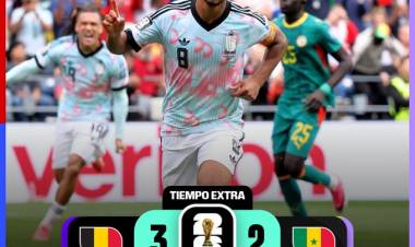 Histórica remontada de Bélgica ante Senegal para meterse en octavos de final del Mundial