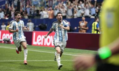 Julián Álvarez dijo: “Nos sentimos locales y este equipo siempre saca algo más”