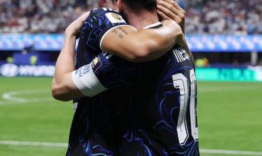 Lautaro Martínez y un cabezazo heroico para el 2-1 argentino ante Inglaterra