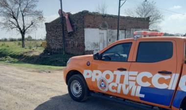 La Provincia coordina la respuesta en territorio ante el temporal de viento y lluvia