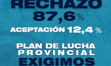 Con un 87?desaprobación, SADOP Rosario rechazó la oferta salarial del Gobierno de Santa Fe y anticipa un plan de lucha   