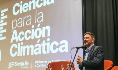 Santa Fe presentó el informe sobre la variabilidad climática y puso en marcha su plan de respuesta al cambio climático