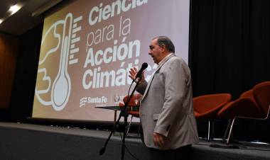 Cambio climático: Santa Fe sumó su experiencia en la presentación del informe y el plan de respuesta
