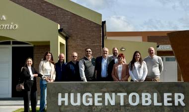 Colonia Hugentobler celebró su centenario como comuna