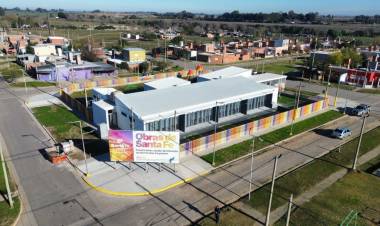 El Gobierno de Pullaro finalizó el nuevo Jardín de Infantes de barrio San Cayetano en Villa Constitución