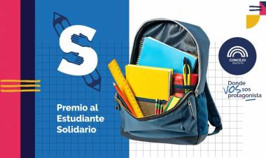El Concejo abrió la convocatoria para el premio "Esudiante Solidario"