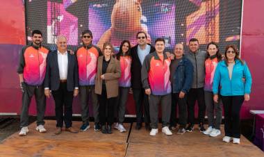 El Fuego Suramericano llegó a Avellaneda y Reconquista con un gran recibimiento