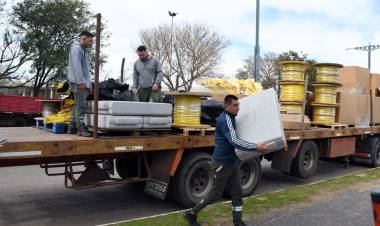 Juegos Suramericanos: llegó el equipamiento para remo y canotaje