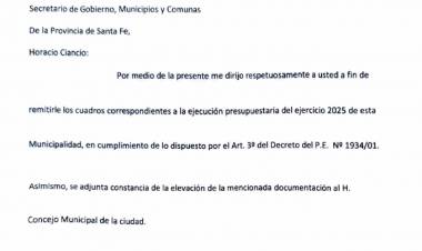 Sauce Viejo: el Ejecutivo presentó el Balance Ejecutado 2025