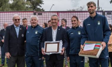 Nicolás Capogrosso, antes del debut en los Juegos Suramericanos: «Queremos llegar al objetivo de ganar una medalla»