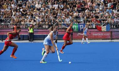 Fiesta del hockey en la ASH: Las Leonas y Los Leones hicieron vibrar a Santa Fe a estadio lleno