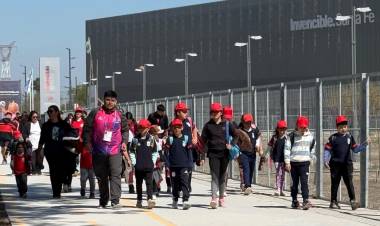 Más de 16.500 alumnos visitaron la Ciudad Cordial en el marco de los Juegos Suramericanos