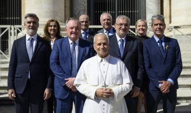 El Papa León XIV trasladó “un cálido saludo y bendiciones” al pueblo santafesino