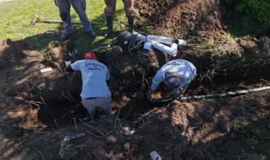 En Felicia, el gobierno de Pullaro está cerca de finalizar la obra para optimizar el agua potable