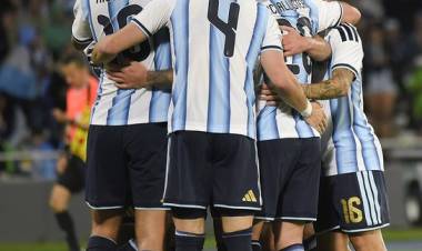 Sin Messi, la Selección argentina se floreó y goleó 4-0 a Bolivia en un amistoso internacional
