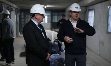 “Es una obra descomunal”: fiscales del país recorrieron El Infierno, la cárcel de alto perfil que construye Santa Fe