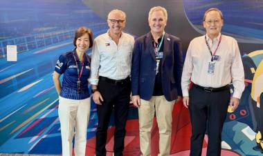 Pablo Quirno viajó al Gran Premio de Singapur y pidió que la F1 vuelva a la Argentina