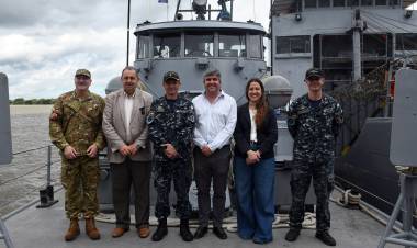 Se concretó con éxito el operativo sanitario de la Armada Argentina en Alto Verde