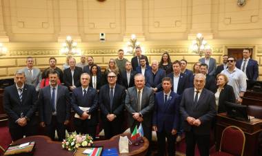El Senado de Santa Fe recibió al cónsul general de Italia en Rosario