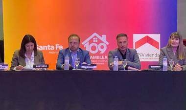 Enrico: “Las provincias sostienen hoy la única política pública de vivienda que hay en el país”